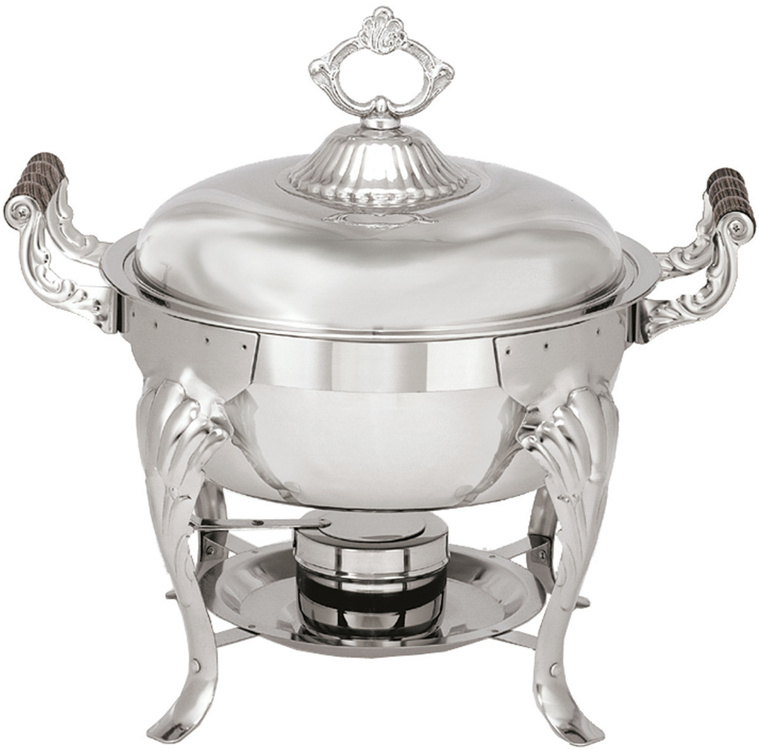 Sculptured Round Chafing Dish