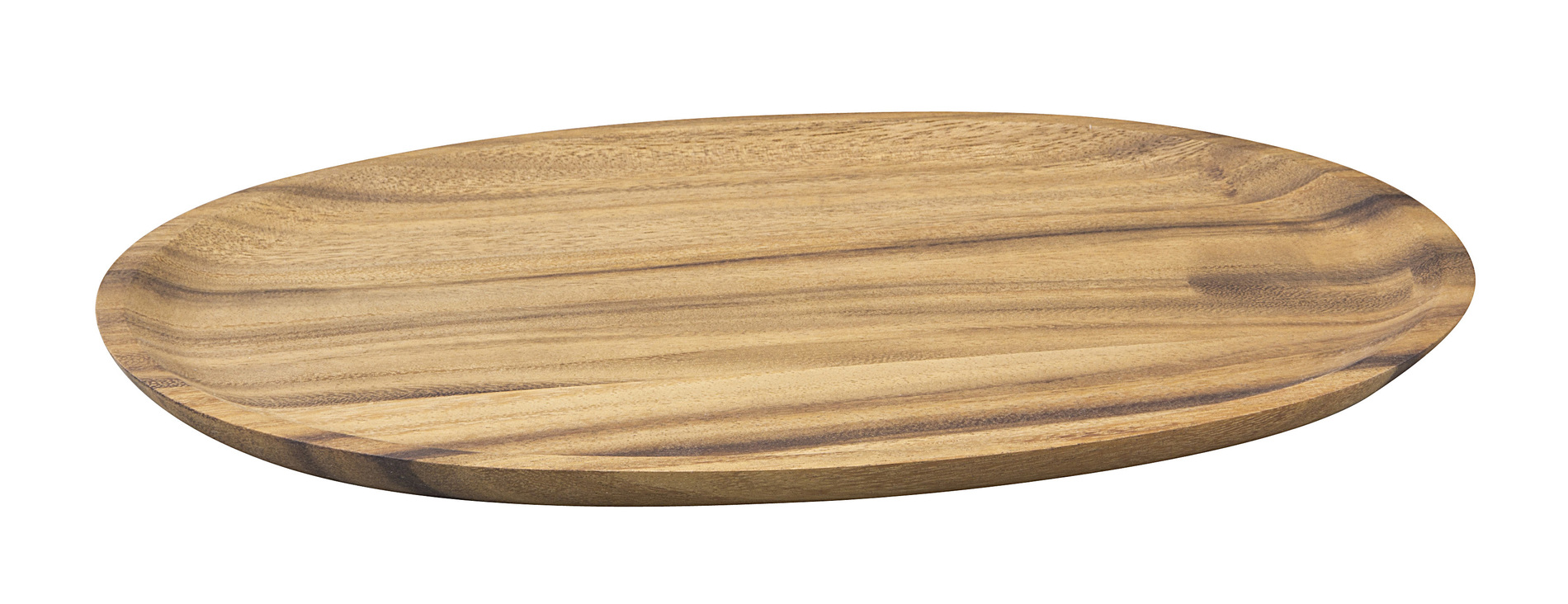 ACACIA WOOD OVAL TRAY