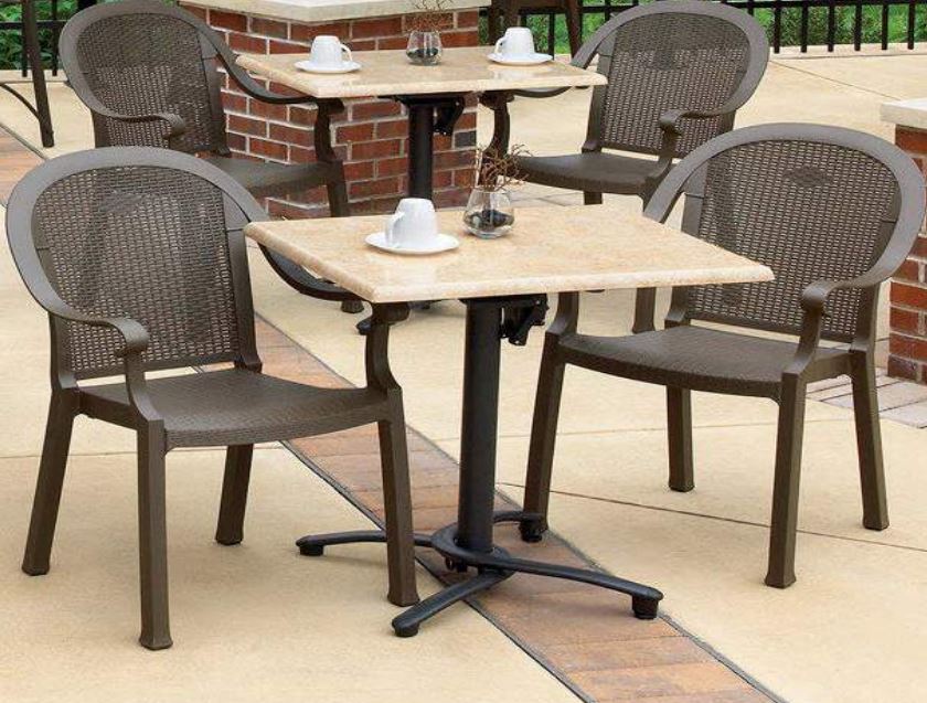 Grosfillex Table Tops and Bases