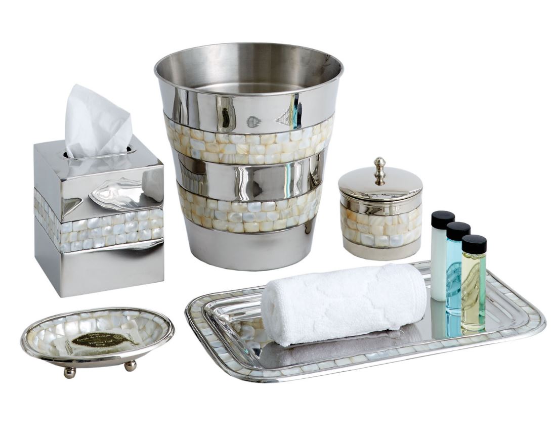 Mother of Pearl Bathroom Collection