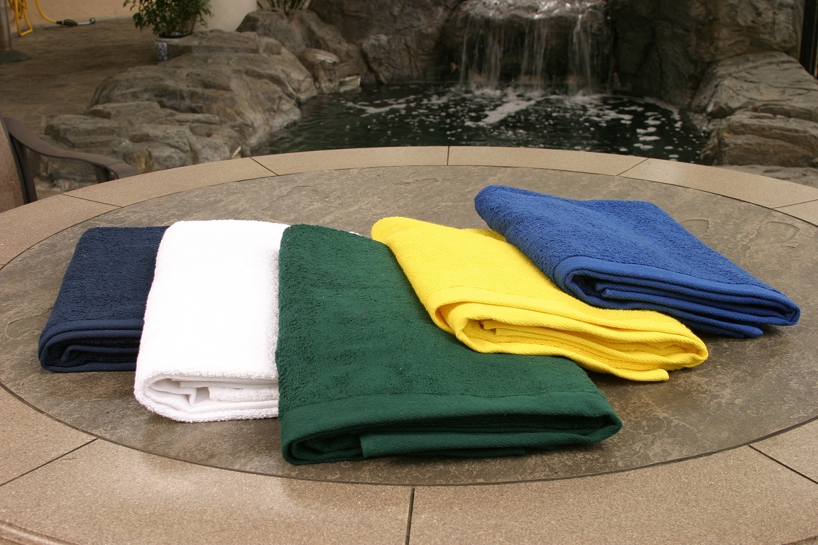 SOLID COLOR BEACH TOWELS